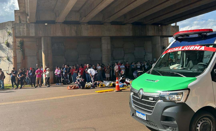 Mauá da Serra vira palco de treinamento estratégico para grandes emergências no Norte do Paraná