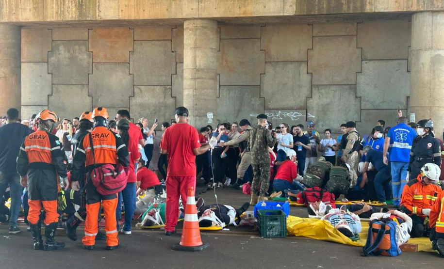 Mauá da Serra vira palco de treinamento estratégico para grandes emergências no Norte do Paraná