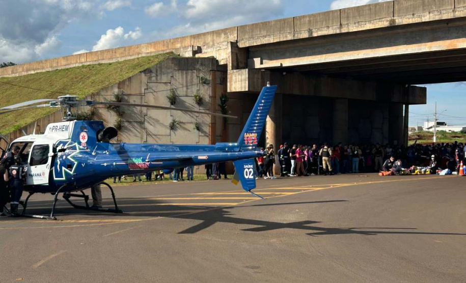 Mauá da Serra vira palco de treinamento estratégico para grandes emergências no Norte do Paraná