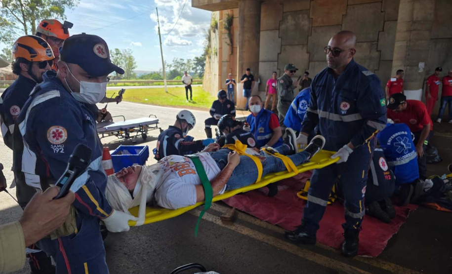 Mauá da Serra vira palco de treinamento estratégico para grandes emergências no Norte do Paraná