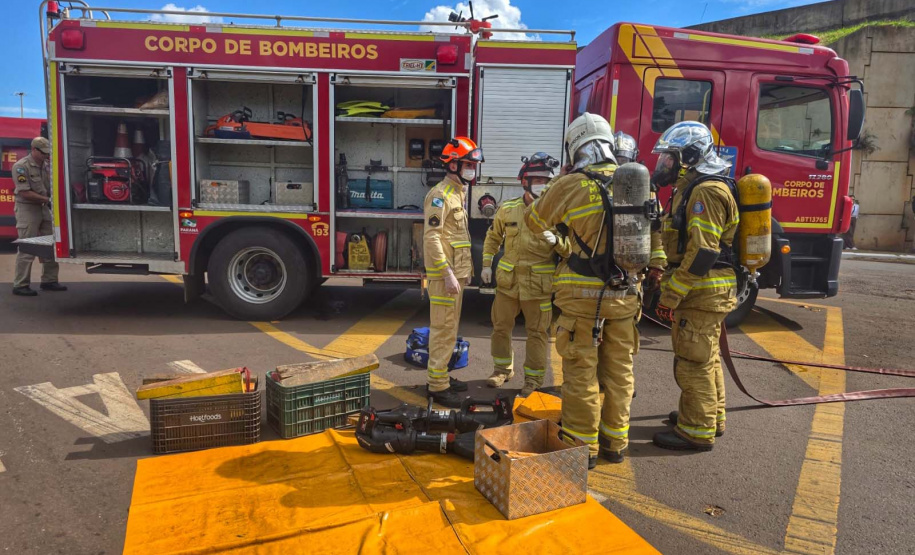 Mauá da Serra vira palco de treinamento estratégico para grandes emergências no Norte do Paraná