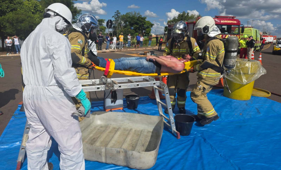 Mauá da Serra vira palco de treinamento estratégico para grandes emergências no Norte do Paraná