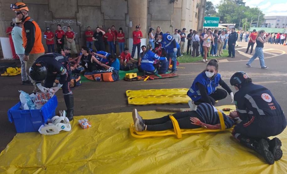 Mauá da Serra vira palco de treinamento estratégico para grandes emergências no Norte do Paraná