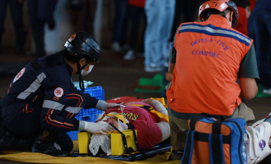 Mauá da Serra vira palco de treinamento estratégico para grandes emergências no Norte do Paraná