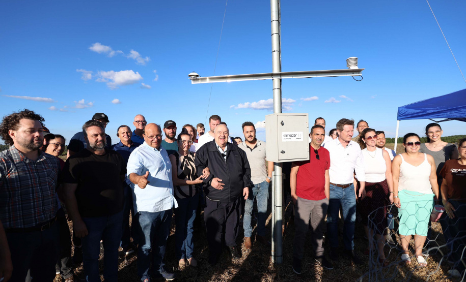 De olho no frio: Simepar inaugura nova estação meteorológica em General Carneiro