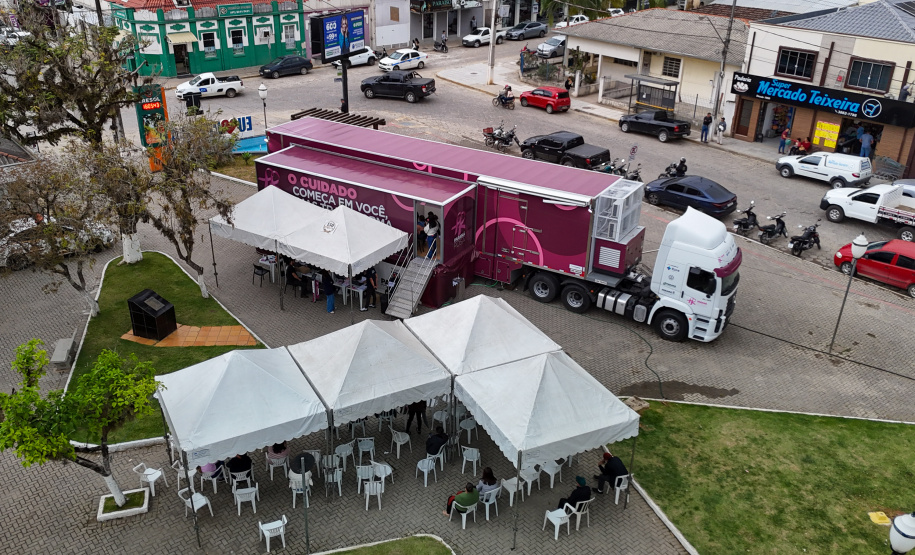 SESA - Carreta Saúde da Mulher realiza 1.795 atendimentos em sua penúltima parada