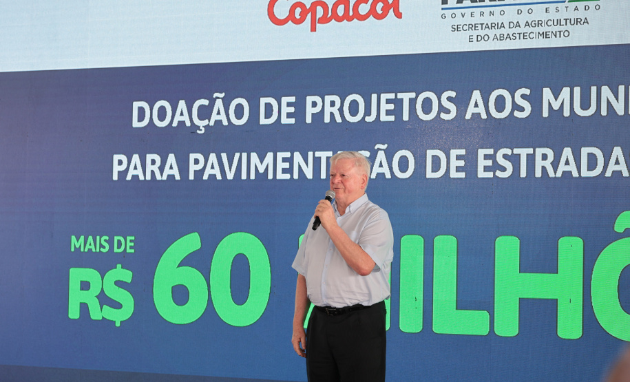 Governo libera mais de R$ 60 milhões para pavimentação de estradas rurais no Oeste do Paraná