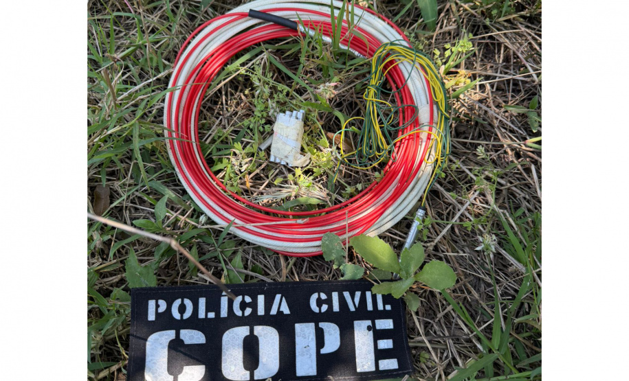 PCPR apreende cerca de 30 quilos de explosivos e armamentos em Piraquara