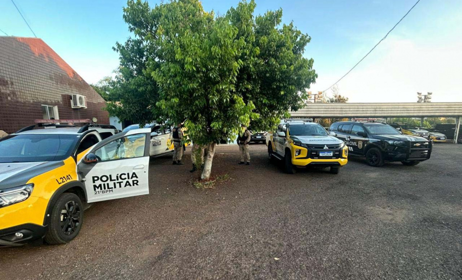 PCPR prende 56 pessoas durante megaoperação contra organização criminosa no Paraná