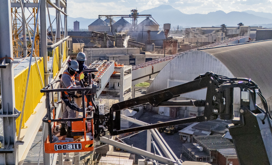Moegão da Portos do Paraná atinge 80% de execução e avança para a fase de conclusão