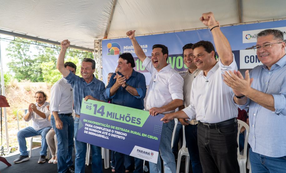 Estado vai investir R$ 75 milhões em rodovia, estrada rural e pavimentação em Rondon