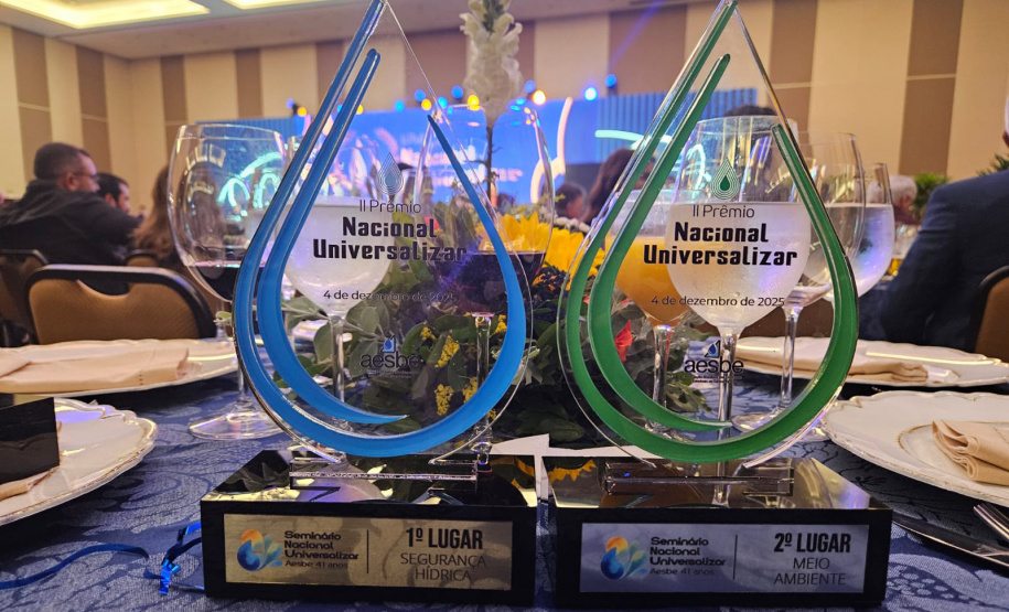 Com Infohidro, Sanepar vence prêmio nacional de segurança hídrica pelo 2º ano consecutivo