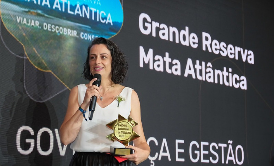 Patrimônio mundial do Paraná, Grande Reserva Mata Atlântica é premiada no “Oscar do Turismo”