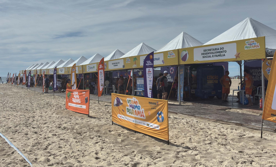 Começam as atividades dos postos fixos do Verão Maior Paraná 2025/2026
