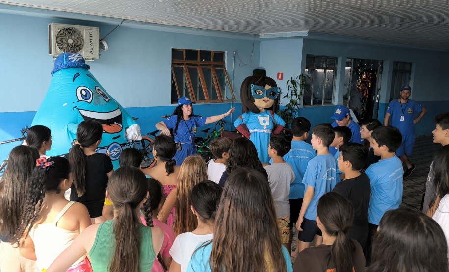 Sanepar leva educação ambiental para todas as idades neste Verão