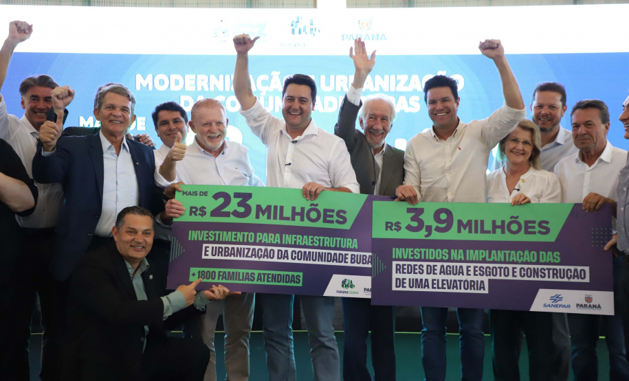 Começam as obras de urbanização e saneamento da comunidade Bubas, em Foz