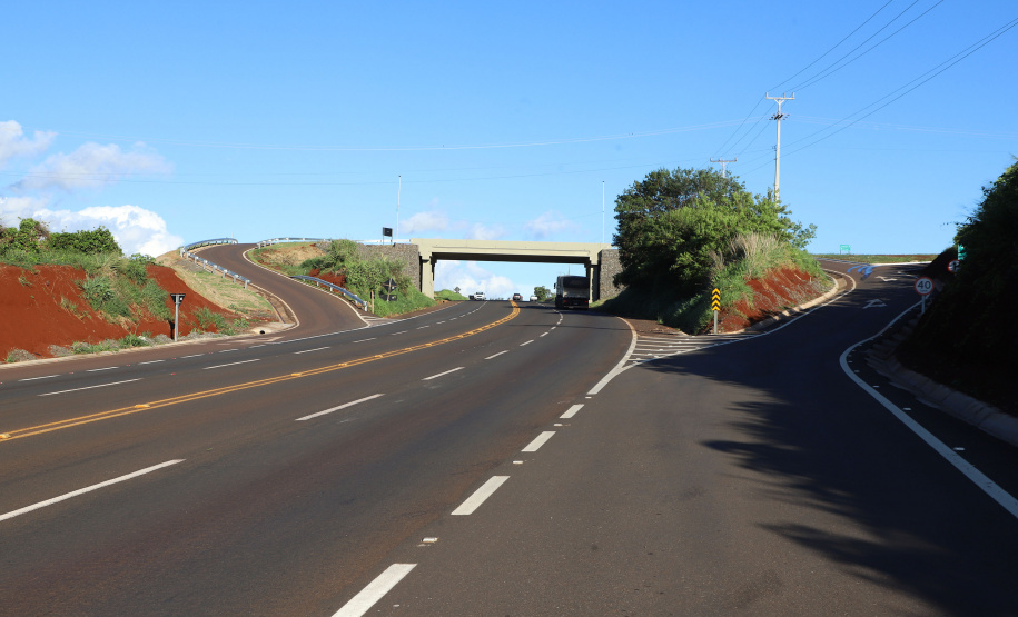Corredor Norte-Noroeste: governador inaugura viaduto na PR-444, em Mandaguari