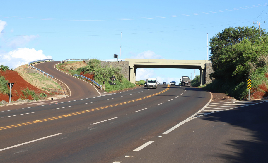 Corredor Norte-Noroeste: governador inaugura viaduto na PR-444, em Mandaguari