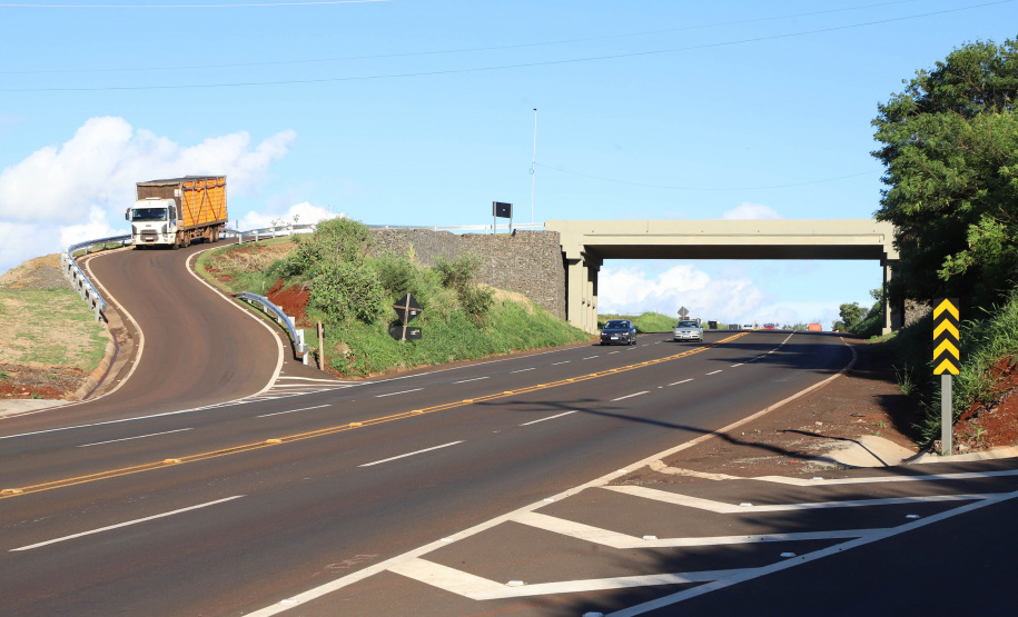 Corredor Norte-Noroeste: governador inaugura viaduto na PR-444, em Mandaguari