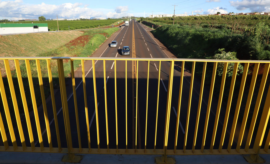 Corredor Norte-Noroeste: governador inaugura viaduto na PR-444, em Mandaguari