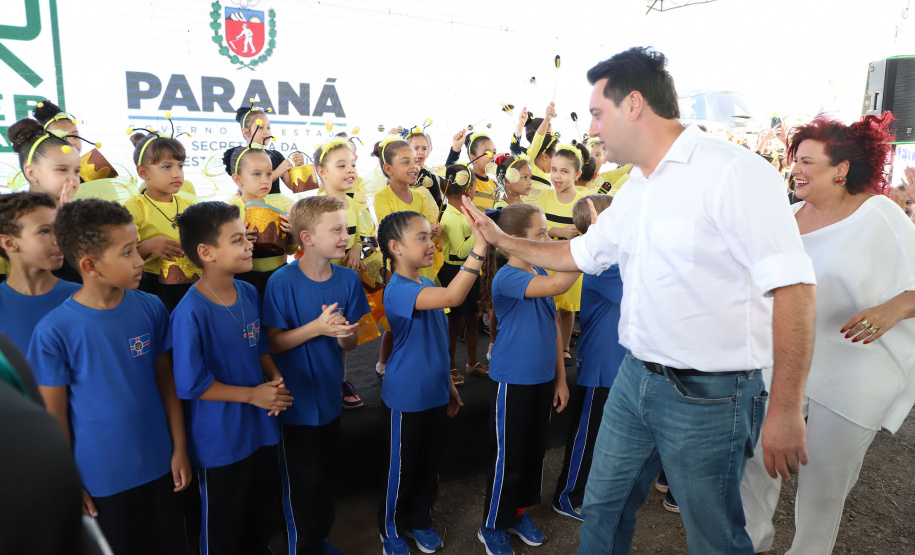 Corredor Norte-Noroeste: governador inaugura viaduto na PR-444, em Mandaguari