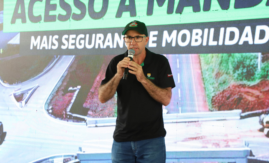 Corredor Norte-Noroeste: governador inaugura viaduto na PR-444, em Mandaguari