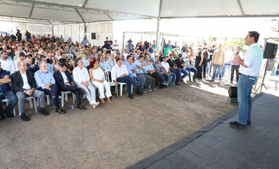 Corredor Norte-Noroeste: governador inaugura viaduto na PR-444, em Mandaguari