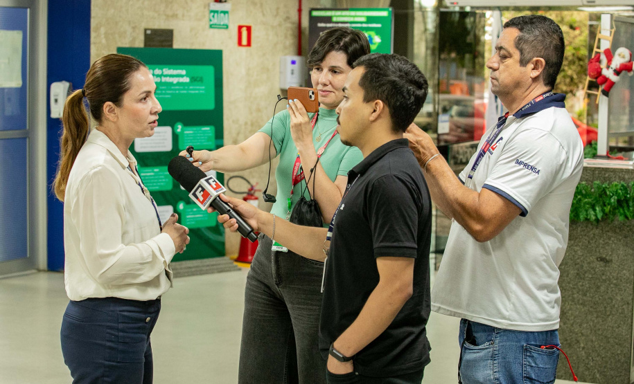 Natal Solidário: Papai Noel recebe crianças até quinta-feira no Palácio Taguaré