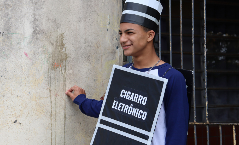 SEED - Produção estudantil sobre cigarros eletrônicos é destaque em concurso estadual