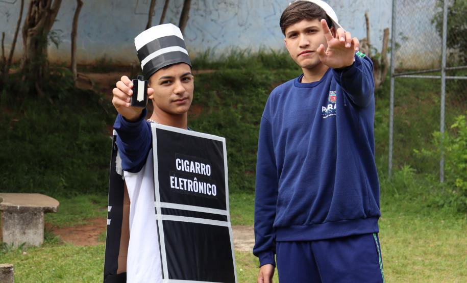 SEED - Produção estudantil sobre cigarros eletrônicos é destaque em concurso estadual