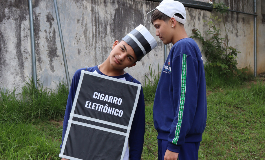 SEED - Produção estudantil sobre cigarros eletrônicos é destaque em concurso estadual