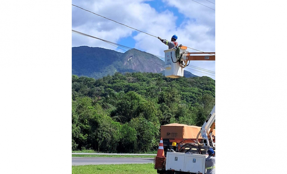 Copel reforça sistema elétrico do Litoral para a demanda de verão