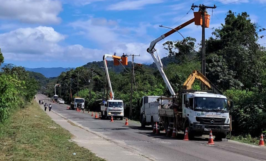 Copel reforça sistema elétrico do Litoral para a demanda de verão