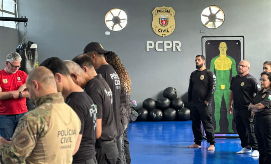 PCPR prepara servidores para uso de armas não letais durante o Verão Maior Paraná