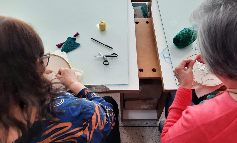 MON oferece oficina de bordado em dezembro