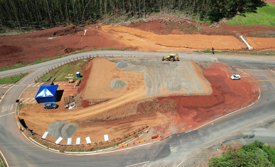 PR-466 duplicação entre Pitanga e Turvo