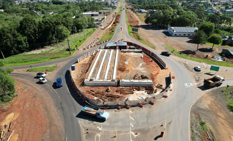 PR-466 duplicação entre Pitanga e Turvo