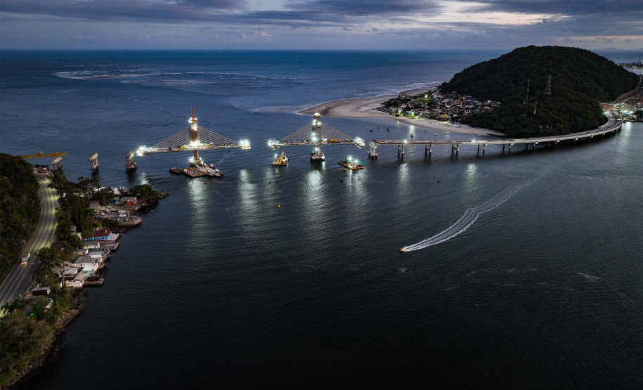 Estado prepara maior a queima de fogos da história do Litoral na Ponte de Guaratuba