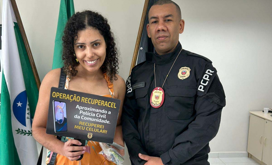 PCPR devolve 1,1 mil celulares aos reais proprietários com ações do Projeto Recuperacel em 2025