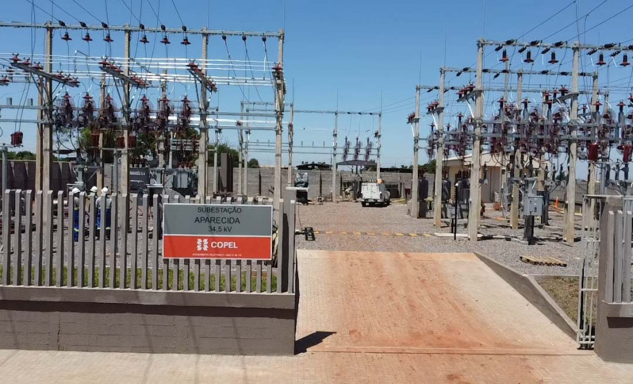 Copel investe R$ 95,5 milhões em novas subestações próximas do rio Paraná