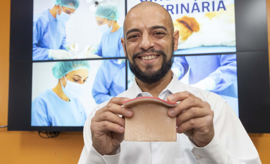 Incubada pelo Tecpar, empresa produz pele artificial de animais para simular cirurgias veterinárias