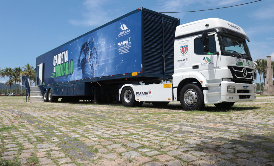 Jardim Alegre recebe caminhão da Carreta da Inovação nesta semana