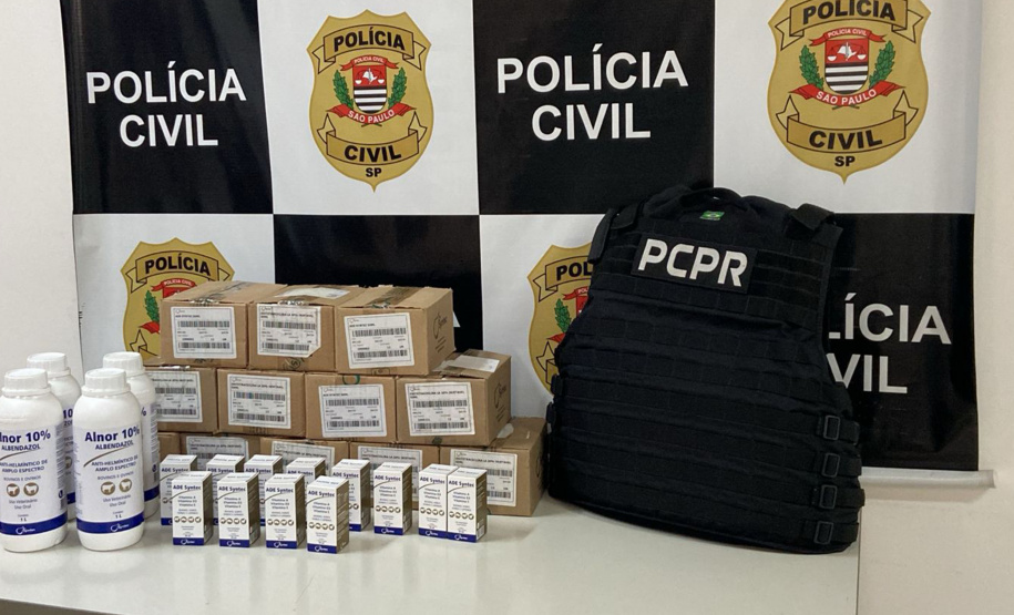 PCPR prende veterinário que prescreveu 112 mil frascos de cetamina em 4 anos