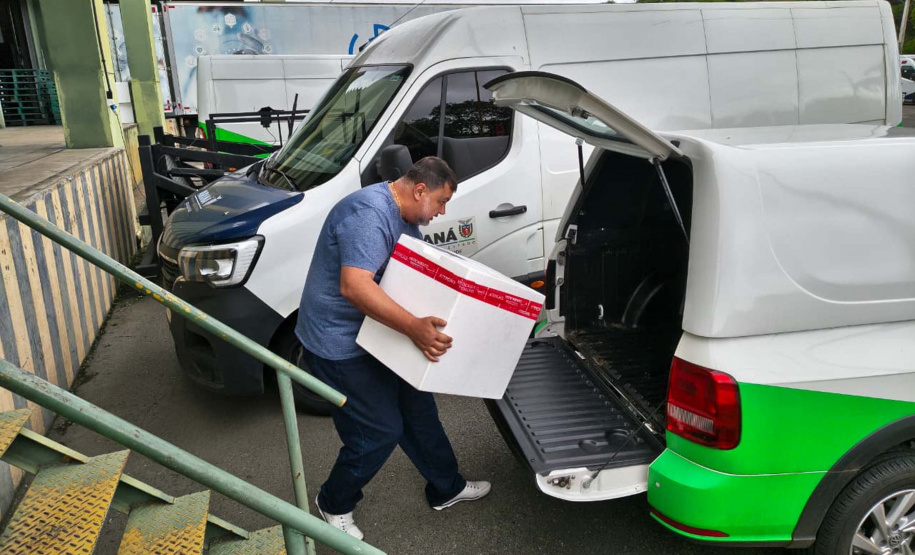 Paraná inicia a distribuição da vacina contra o Vírus Sincicial Respiratório para as Regionais de Saúde