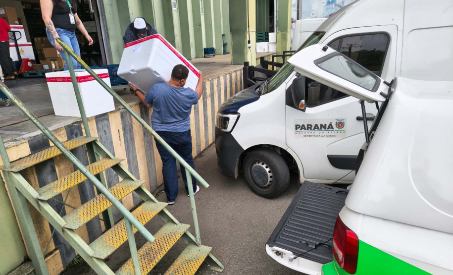 Paraná inicia a distribuição da vacina contra o Vírus Sincicial Respiratório para as Regionais de Saúde