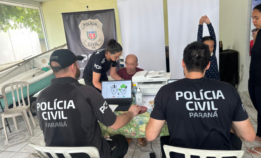 Secretaria de Segurança leva serviços à população da Ilha das Peças durante ação da Missão Paraná IV