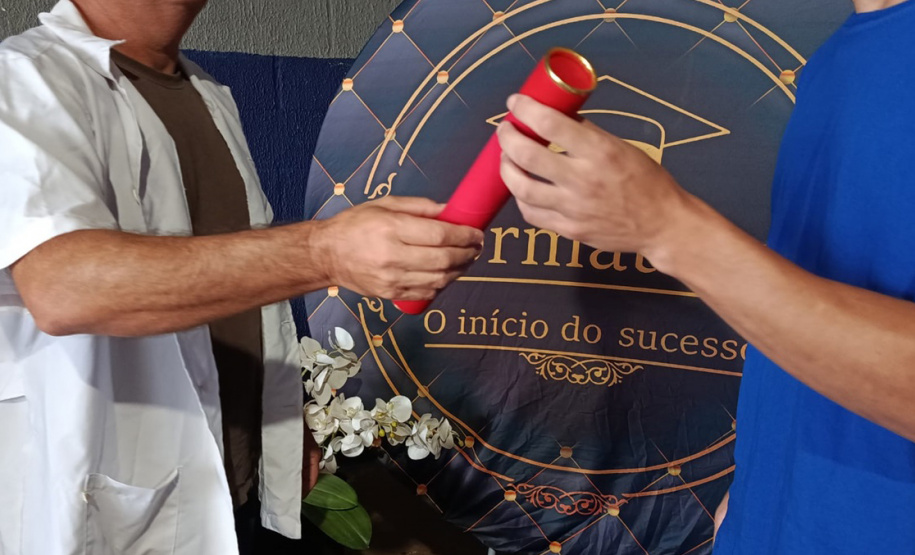 Formatura certifica 346 pessoas privadas de liberdade em Unidades de Progressão de Foz do Iguaçu