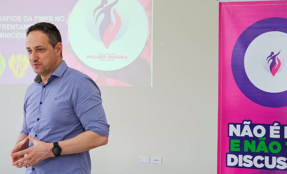 SESP - Palestra do Programa Mulher Segura Paraná destaca desafios na prevenção ao feminicídio em Guaratuba
