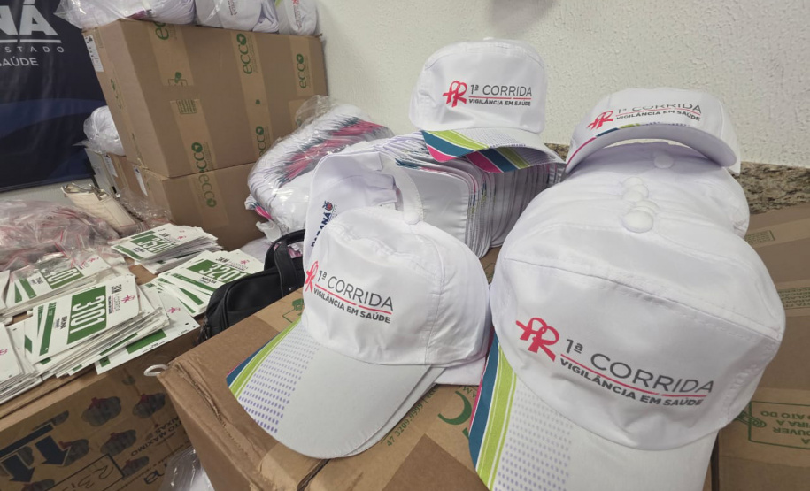 Entrega de kits da 1ª Corrida de Vigilância em Saúde movimenta a Sesa