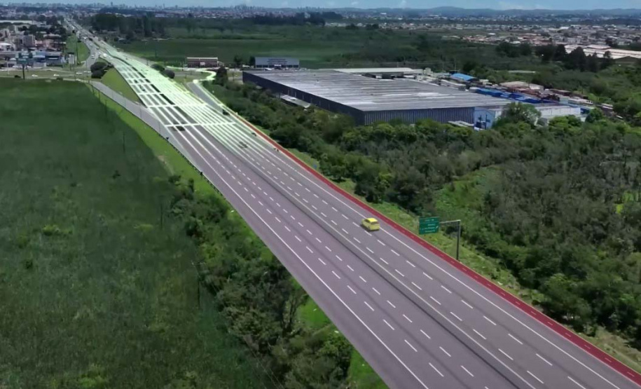 Obra lançada: BR-277 vai ganhar 32 km de novas faixas entre Curitiba e São José dos Pinhais